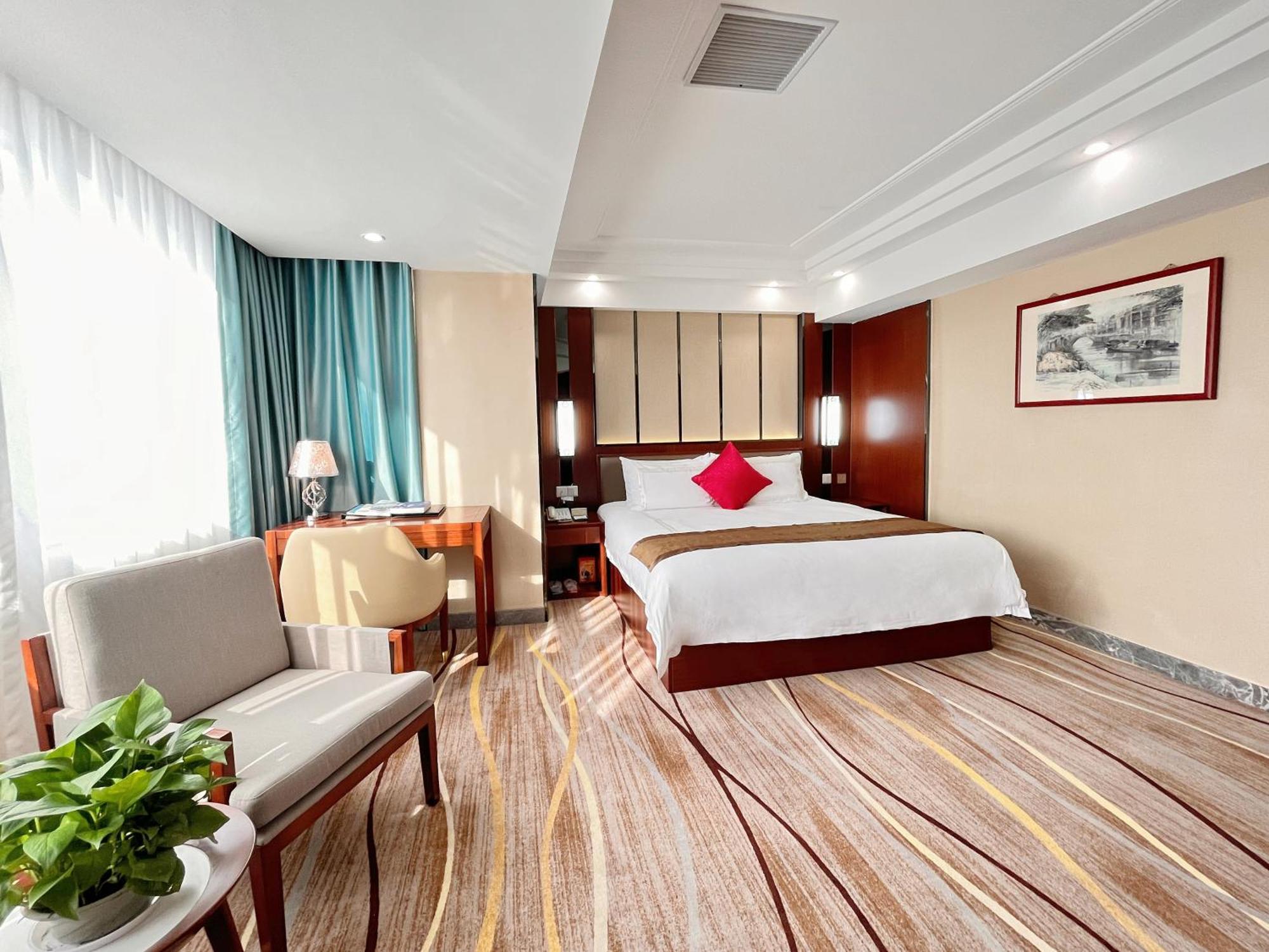 Skyline Plaza Hotel Guangzhou Buitenkant foto