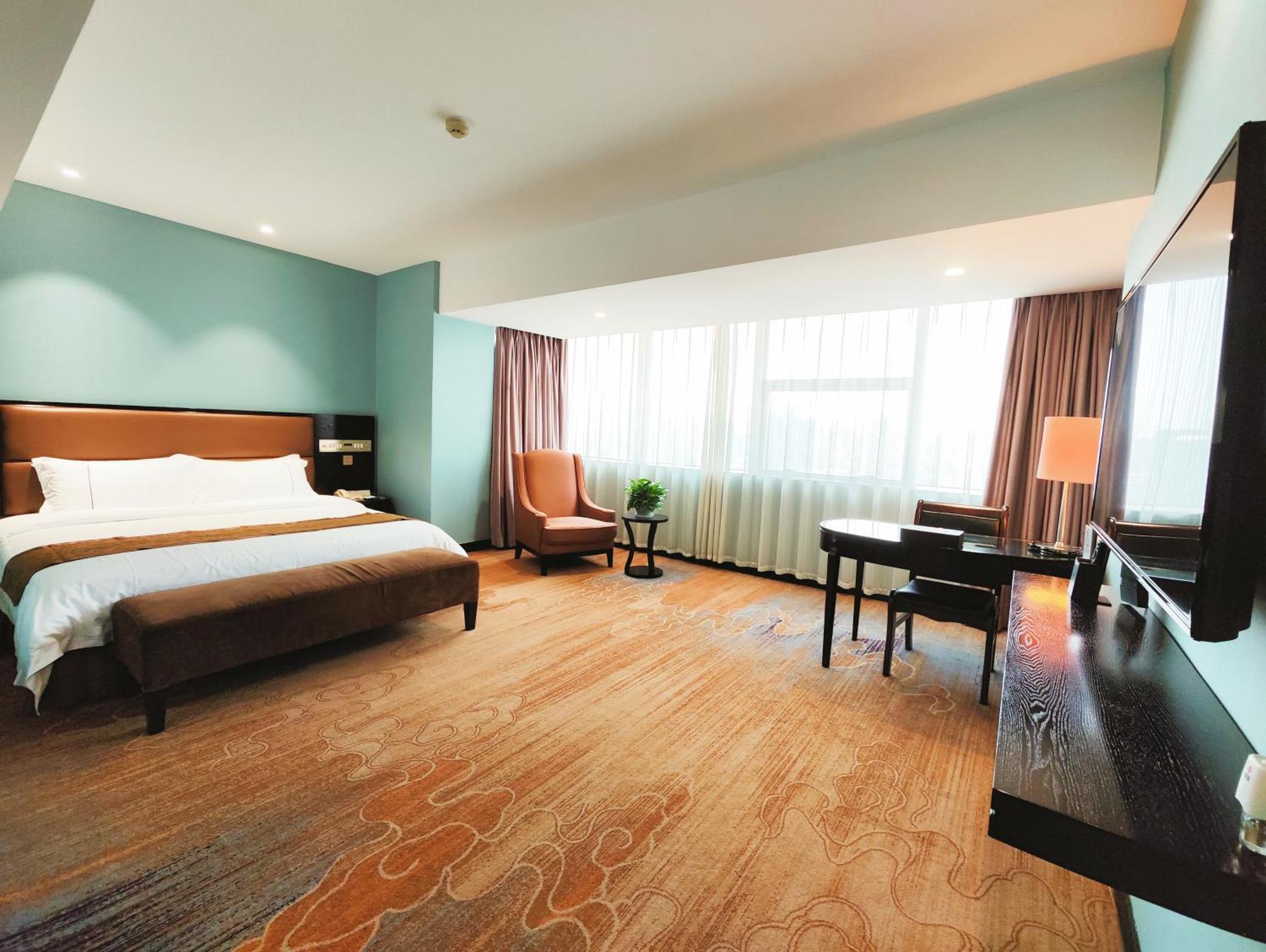 Skyline Plaza Hotel Guangzhou Buitenkant foto