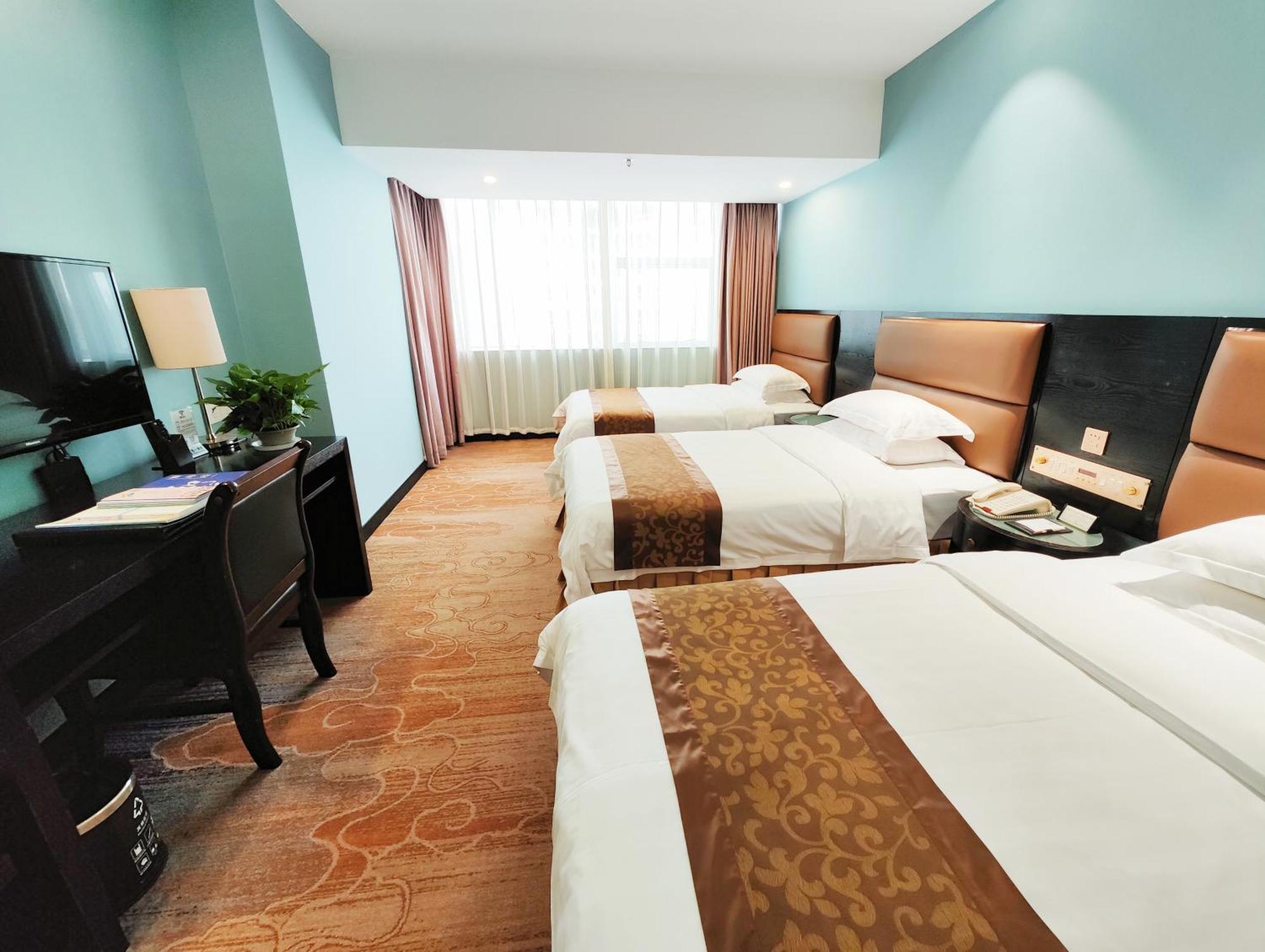 Skyline Plaza Hotel Guangzhou Buitenkant foto