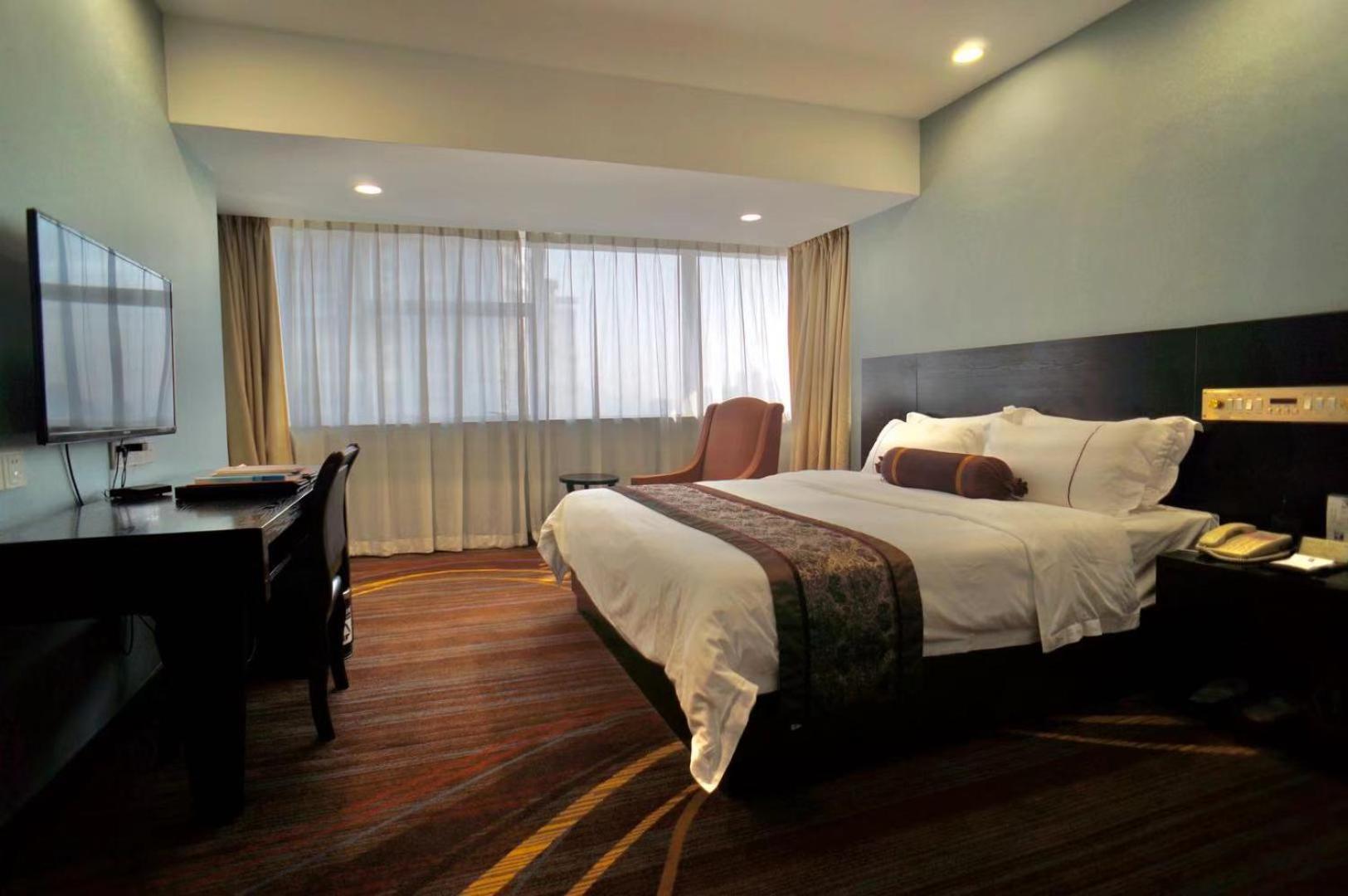 Skyline Plaza Hotel Guangzhou Buitenkant foto